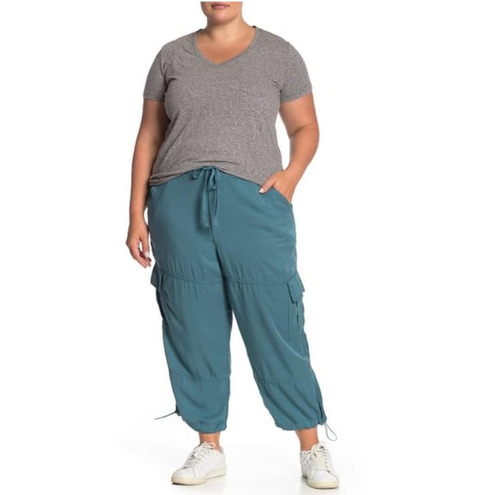 Joe Fresh Solid Cargo Pants